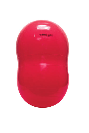 PhysioGymnic Inflatable Exercise Roll - Red - 16" (40 cm)