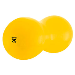 CanDo Inflatable Exercise Saddle Roll - Yellow - 16