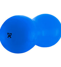 CanDo Inflatable Exercise Saddle Roll - Blue - 32" Dia x 51" L (80 cm Dia x 130 cm L)