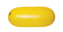 CanDo Inflatable Exercise Straight Roll - Yellow - 16