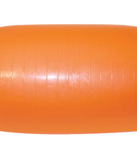 CanDo Inflatable Exercise Straight Roll - Orange - 20" Dia x 43" L (50 cm Dia x 100 cm L)