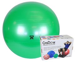 CanDo Inflatable Exercise Ball - Green - 26