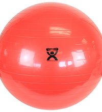 CanDo Inflatable Exercise Ball - Red - 30" (75 cm)