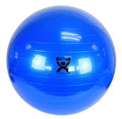 CanDo Inflatable Exercise Ball - Blue - 34