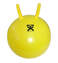 CanDo Inflatable Exercise Jump Ball - Yellow - 16" (40 cm)