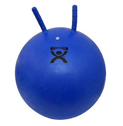 CanDo Inflatable Exercise Jump Ball - Blue - 22" (55 cm)