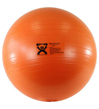 CanDo Inflatable Exercise Ball - ABS Extra Thick - Orange - 22" (55 cm)