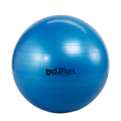 TheraBand Inflatable Exercise Ball - Pro Series SCP - Blue - 30" (75 cm), Retail Box