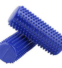 CanDo Massage Roll, 6.5 x 16 cm, Blue, Pair