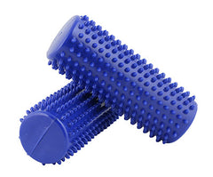 CanDo Massage Roll, 6.5 x 16 cm, Blue, Pair