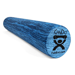 CanDo Foam Roller - Blue EVA Foam - Extra Firm - 6