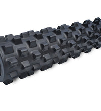 RumbleRoller, 5" x 22", medium, x-firm, black