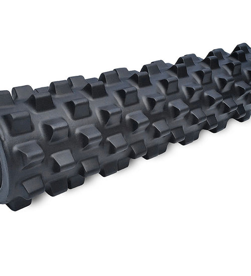 RumbleRoller, 5" x 22", medium, x-firm, black