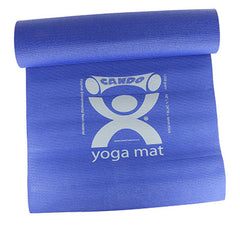 CanDo Yoga Mat, Blue, 68
