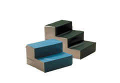 3-step stairs, large, foam, 32