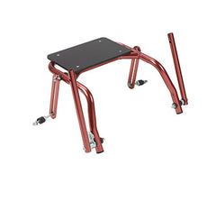 Seat Attachment for Nimbo Posterior Walker, Junior, Castle Red