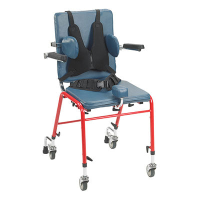 First Class School Chair - Support Kit ONLY (H-harness for anterior chest support, adjustable length abductor, individually adjustable height and width lateral supports) - Small