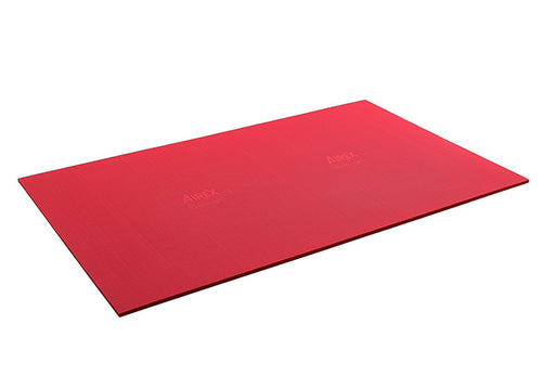 Airex Exercise Mat, Atlas, 79" x 49" x 0.6", Red