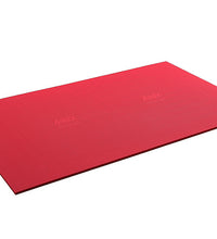 Airex Exercise Mat, Atlas, 79" x 49" x 0.6", Red, Case of 10