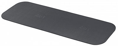 Airex Exercise Mat, Coronella 185, 72" x 23" x 0.6", Charcoal, Case of 10