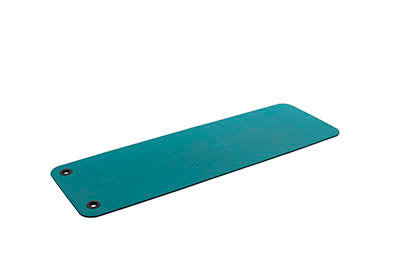 Airex Exercise Mat, Fitline 180, 71" x 24" x 0.4", Aqua, Eyelets