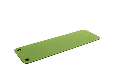 Airex Exercise Mat, Fitline 180, 71" x 24" x 0.4", Lime, Eyelets