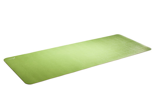 Airex Exercise Mat, Calyana Prime Earth, Double-Sided, 73" x 26" x0 .2", Lime Green/Nut Brown