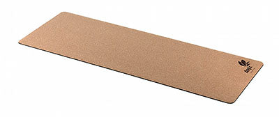 Airex Exercise Mat, Yoga ECO Cork, 72" x 24" x 0.16", Natural Cork