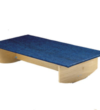 Rocker Board - Wooden with carpet - side-to-side - 30" x 60" x 12"