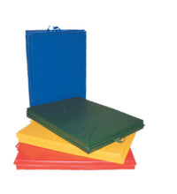 CanDo Mat with Handle - Center Fold - 1-3/8" PE Foam with Cover - 6' x 8' - Specify Color