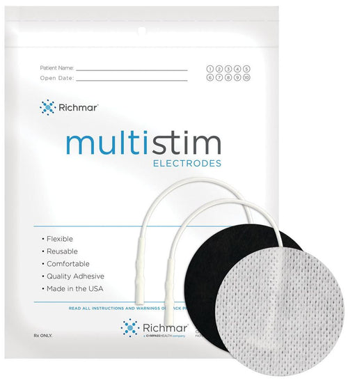 2" RND MULTISTIM WHITE CLOTH, 4/PK