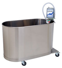 High boy mobile whirlpool, H-105-M, 105 gallon, 48"Wx24"Wx28"D