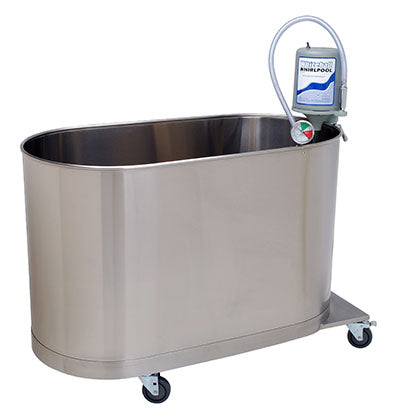 High boy mobile whirlpool, H-105-M, 105 gallon, 48"Wx24"Wx28"D