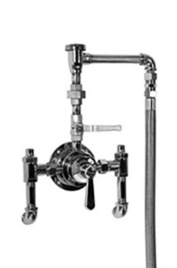 Thermostatic water mixing valve assembly, 15GPM, 1/2"piping