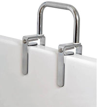 Carex Single Grip Bathtub Rail, Chrome