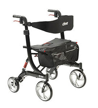 Nitro Euro Style Walker Rollator, Heavy Duty, Black