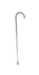 Curved handle adjustable aluminum cane, 29 - 38