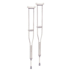 Underarm adjustable aluminum crutch, pediatric (4' 0