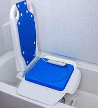 Tranquilo Electric Bath Lift, Padded Swivel Seat