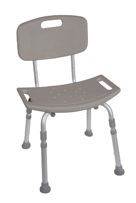 Shower chair with back, KD, 4 each