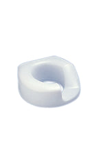 Standard Arthro toilet seat with bolt-down bracket, left