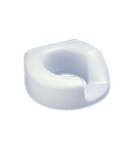 Standard Arthro toilet seat with slip-in bracket, left