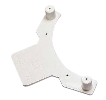 Raised toilet seat, accessory, slip-on bracket