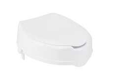 Drive, Raised Toilet Seat with Lock and Lid, Standard Seat, 4