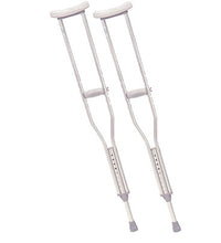 Drive, Walking Crutches with Underarm Pad and Handgrip, Adult, 1 Pair
