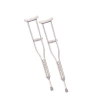 Drive, Walking Crutches with Underarm Pad and Handgrip, Youth, 1 Pair