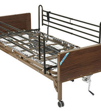 Drive, Delta Ultra Light Full Electric Low Hospital Bed with Full Rails