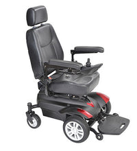 Drive, Titan X23 Front Wheel Power Wheelchair, Full Back Captain's Seat, 22" x 20"