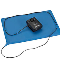 Drive, Pressure Sensitive Bed Chair Patient Alarm with Reset Button, 10" x 15" Chair Pad