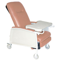 Drive, 3 Position Geri Chair Recliner, Rosewood